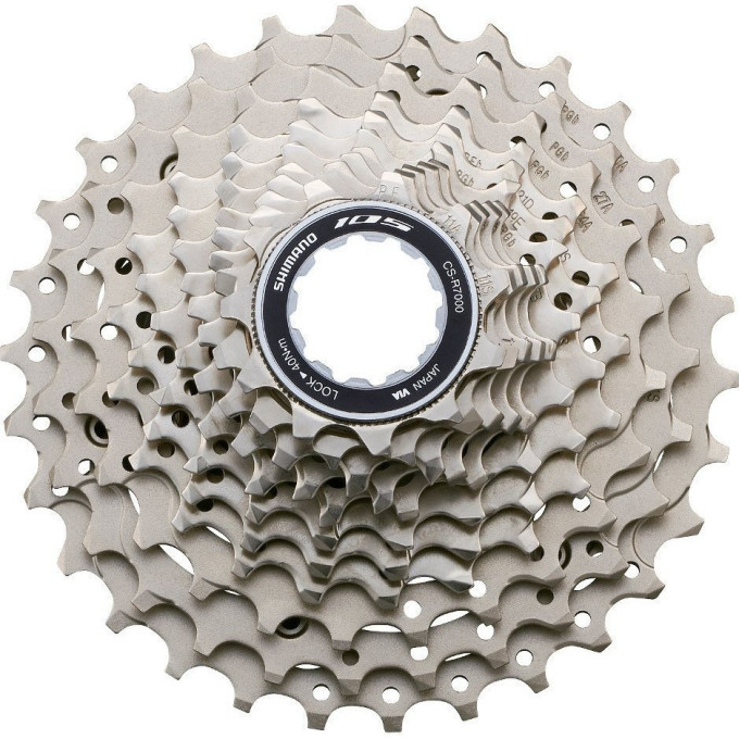 Кассета SHIMANO 105, R7000, 11 скоростей, 11-32 ICSR700011132