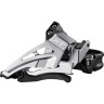 Переключатель передний SHIMANO XT, M8000-L, нижний хомут, SIDE-SWING, для 3X11, верхняя тяга IFDM8000LX6