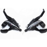 Шифтер/Тормозная ручка SHIMANO ACERA, EF65, левый/правый, 3X7 скоростей, трос+оплетка, черный ESTEF65P7A3L