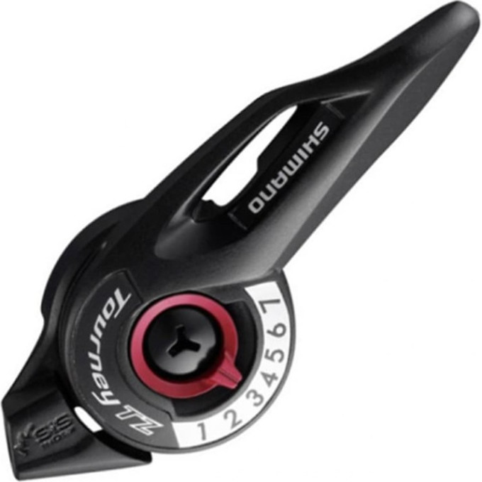 Шифтер SHIMANO TOURNEY, TZ500, правый, 6 скоростей, 2050мм, индивидуальная упаковка ESLTZ5006RA